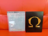 新北市板橋超便宜可面交賣PS3原版遊戲~~~戰神 崛起 鐵盒限定 中文版---下標就賣不用等啦