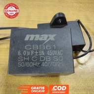 FAN CAPACITOR BOX CAPACITOR 6UF 6 UF 450V 450 VOLT
