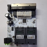 Tarmoc TMC-2SC4E-AB-P-V1-PCBA | Media Converter Switch 2FO 4LAN / 2 FO 4 LAN 10/ 100Mbps POE IN 9-57