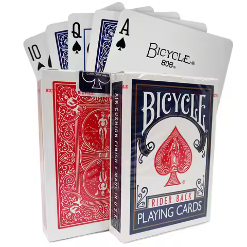 Bicycle Rider Back Playing Cards Deck 808 Sealed Poker USPCC Magic Card Games Close Up Stage Magic T