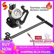 [IN STOCK]free gift High Pressure 0-6000psi Tungsten Steel 3 Stage Hand Pump for PCP Air Gun Boat Ti
