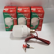 Lumment DC 15 Watt Led Light with 12V Battery