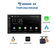 Eonon Linux Double Din Car Player for Bezza Axia Wira Viva Apple CarPlay Android Auto X3 7 inch