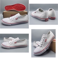 Edwin 219 White Shoes/School Shoes/Low Tops/Kasut Putih [CLEARANCE]