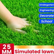 3m x 1m Green Artificial Grass Rug Grass Carpet Rug 25mm, Realistic Fake Grass Deluxe Turf Synthetic