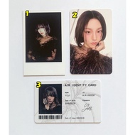 Card From CD Album Yeji-Air Kpop ITZY