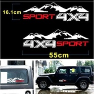 Best Quality SUV Off Road Mountain Decals Sticker