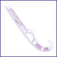 Sewing Ruler Set Cutting Quilting Accessories 7 Pieces Embroidery Sewing Ruler Kit for Quilters Begi