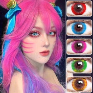 【Happybuynow】1pair Colored Contact Lense Big Eye Makeup Beauty Yearly Use Soft Cosplay Lens
