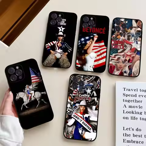 Singer B-Beyonce Cowboy Carter Phone Case For IPhone 17 16 15 14 11 12 13 Mini Pro XS Max Plus Funda
