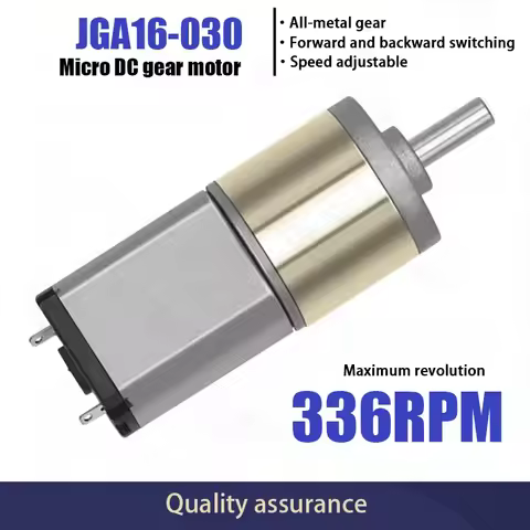 16GA-030 DC 6V 12V Gear Motor DC Motor Electric Gear Motor High Torque 30 60 100 150 200 300 RPM