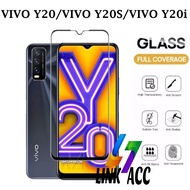 LAYAR TEMPERED GLASS FULL SCREEN VIVO Y20/Y20S/Y20i - ANTI-SCRATCH GLASS SCREEN PROTECTOR VIVO Y20/Y