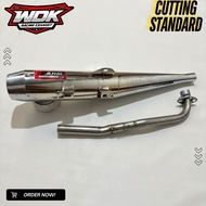 EKZOS EXHAUST CUTTING STANDARD AHM FOR SRL 115, SRL 115 FI, LAGENDA, WAVE100, WAVE125i, EX5, DASH110