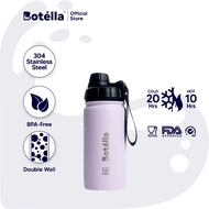 Botella Vacuum Flask (410ml/14oz) BPA Free, 304 Stainless Steel Water Bottle, Temperature Retention,