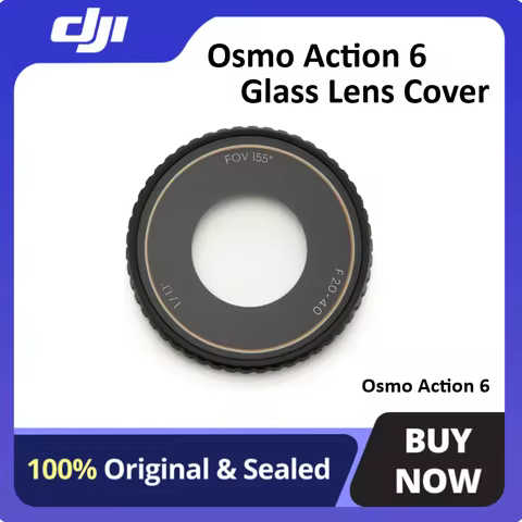 DJI Osmo Action 6 Glass Lens Cover Providing Reliable Protection For The Lens Compatibility Osmo Act