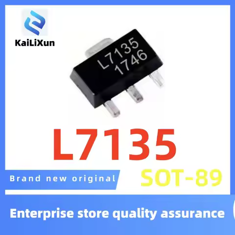 (10PCS) L7135 AMC7135 LED Driver IC 350mA Constant Current SOT-89 2.7V-6V