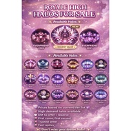 Royale High Halos [Pm for prices]