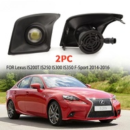 Xuming ไฟตัดหมอกสำหรับ LED ของ Lexus IS200T F-Sport IS250 IS300 IS350 2014-2016ไฟหน้าเดย์ไฟเดย์ไลท์ก