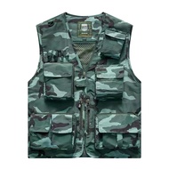 Mens coat Large Size Vest Mens Army Casual Waistcoats Sleeveless Fashion Coats M-7XL