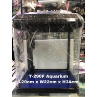 SOBO Mini Aquarium Set T-290F (Black) With Pump Filter Led Light