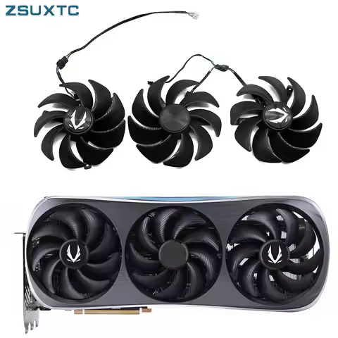 GAH3S2H GAA3S2H RTX4080 Video Card Fan For ZOTAC GeForce RTX 4080 super 4090 AMP EXTREME AIRO Graphi