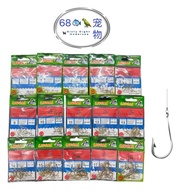 LIGOAL PRAWN HOOKS DX400 HI-CARBON EX-SHARP STRONG