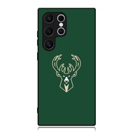 Samsung Case S25 S24 S23 S22 S21 S20 S9 S8 S7 S6 Ultra Plus FE Edge Softcase Milwaukee Bucks