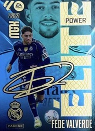 Panini 足球卡皇馬簽名