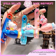 Keychain Hello Kitty On Plane With Friends Melody Kuromi Cinnamoroll Bag Keychain Car Keychain
