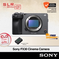Sony FX30 Digital Cinema Camera I Sony SG Warranty