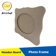 Wooden Photo Frame/ Frame gambar kayu DIY