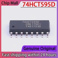 【Popular choice】 10PCS New 74HCT595 74HCT595D SMT SOP16 Shift Register Logic Chip