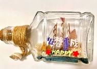 現貨🔥 瓶中船 貝殼 擺飾 居家裝飾 收藏 船
