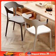 LI- Plastic Chair Dining Chair With PP Material Modern Style Elegant Chair Kerusi Pejabat Eames Chai