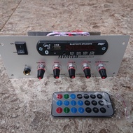 modul kit speaker aktif mono subwoofer plus USB player Bluetooth 