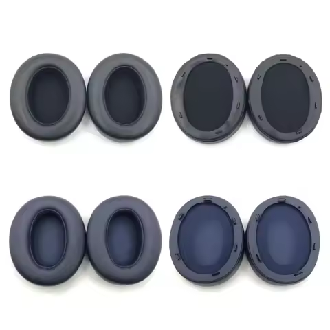 1 Pair Replacement Ear Pads For Sony WH XB910N Headphone Accessories Earpads Headset Ear Cushion Rep