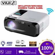 VIUIO E500 Proyektor Portabel Mini 4K 1080P WIFI GARANSI 1 TAHUN