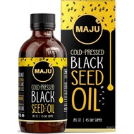 MAJUkSeedOil-3 Times Sulfone, Cold Pressed, 100% Turkish Cumin Seed Oil, Pure Liquid, Glass Bottled,