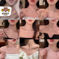 GIANTSHOP Women's Necklace Luxurious Style (F-645)