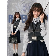 JK Uniform Slim-fit Preppy Vest - Knit Women's Short Top