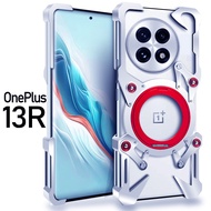 OnePlus 13 13R 13T 13S 12 Case One Plus Nord 5 CE5 Ace 5 3 2 Pro Ultra GT Racing Metal Cover Fashion