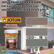Jotun Tough Shield Exterior Paint 5 Liter Oakwood 2364 / Rich Kashmir 2711 / Evening Sky 1462