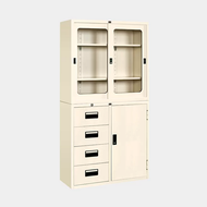 ตู้เก็บเอกสาร 3 บาน 4 ลิ้นชัก ไอคอนิค SLG3+R34