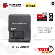Nikon Camera MH-25 MH 25 MH25 Charger for Nikon EN-EL15 EL15 Battery Camera D7000 D7100 D7200 D750 D