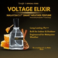 EMAJIE VOLTAGE ELIXIR Perfume for Men 30ml Long Lasting Muslim Friendly