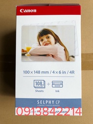 Giấy và mực in ảnh Canon KP 108 dùng cho máy in canon các dòng CP800-910-1000-cp1200-cp1300 (108