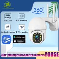 【แอพภาษาไทย】Yoosee กล้องวงจรปิด 2.4g IP Camera​ HD​ 2.0ล้านพิกเซล กล้องวงจรปิดไร้สาย WiFi IP Camera 1080P กันน้ำ IP67 กล้องวงจร