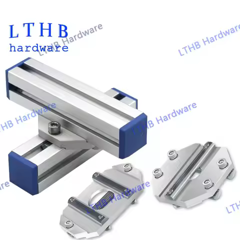 EOAT Aluminum Alloy Profile Gripper Fixed Cross Mounting Bracket Rod for Profiles SMBA/B 2525T Mecha