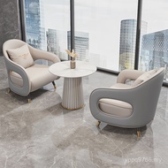 Luxury Lobby Area Beauty Salon Reception VIP Balcony Negotiation Table Chair Sofa Leisure Closet Hot