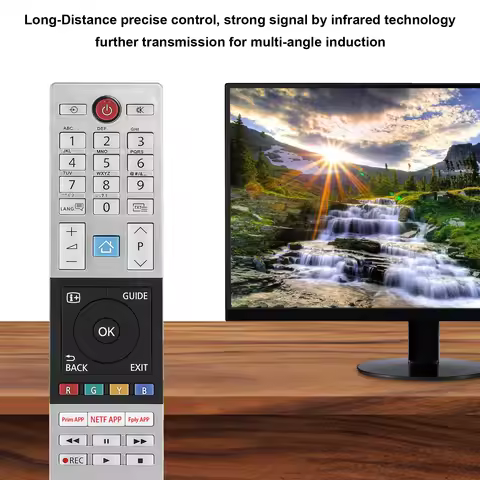 New Remote Control CT-8541 CT-8533 for Toshiba Smart TV 50U6863DB 65U6863DB 24/32/39/40/43/48/49L286